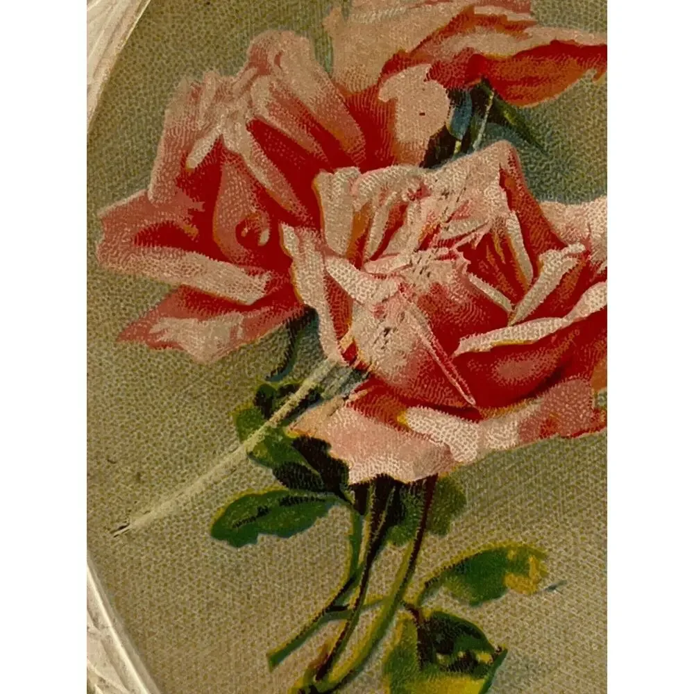 Antique 1911 Ephemera Postcard Birthday Wishes Roses Embossed Posted Used See